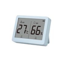 得力（deli） LE500-TQ 室内温湿度表 88*69*20mm  (单位：个 )蓝色