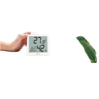 得力（deli） 8813 电子温湿度计 95*90*25mm 白色 (单位:个)