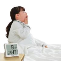 得力（deli） 8813 电子温湿度计 95*90*25mm 白色 (单位:个)