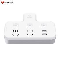 公牛（BULL） GN-96023U USB转换插头/品字形一转二带USB /转换插座 2位分控带2USB口（单位：个）