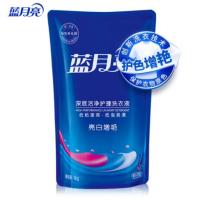 蓝月亮 薰衣草香深层洁净护理亮白增艳 洗衣液 1kg (单位：袋) 蓝色