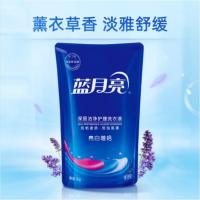 蓝月亮 薰衣草香深层洁净护理亮白增艳 洗衣液 1kg (单位：袋) 蓝色