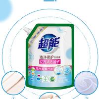 超能 植翠低泡 洗衣液 1kg （单位:袋）