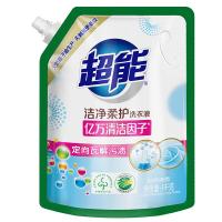 超能 植翠低泡 洗衣液 1kg （单位:袋）