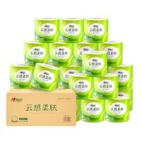 心相印（Mind Act Upon Mind） BT5410 有芯卷纸 4层150克*24卷 云感柔肤 (单位:箱)