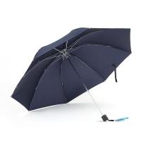 天堂 30966DLN 加大商务三折晴雨伞 61cm*8K （单位：把） 藏青
