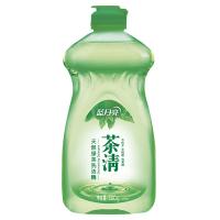 蓝月亮 500g 茶清天然绿茶洗洁精 500g (单位：瓶)蓝色