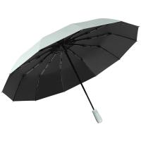 美度（MAYDU） M3326 12骨全自动雨伞三折伞 55cm*8K/106cm（单位：把）尼罗绿