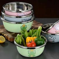 百斯克 BSK-TP230320 惠家不锈钢套盆 24cm+26cm+28cm (单位: 套)粉色+绿色+蓝色