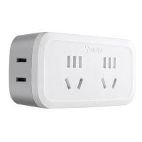 公牛（BULL） GN-904 电源转换器 一转四 无控 无线 白色 新老包装随机发货 (单位:个)