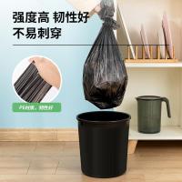 得力（deli） 9573 垃圾袋八角底 45*55cm 30个/卷（单位：卷）黑色