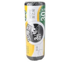 得力（deli） 9574 垃圾袋 50*60cm 30只/卷(单位：卷) 黑色