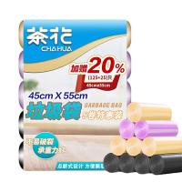 茶花（CHAHUA） 3215P 垃圾袋加厚 中大号 45*55cm  150只/包（单位：包）