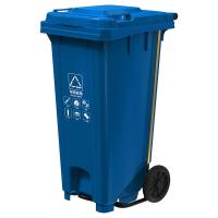 科力邦 KB1067 垃圾桶 120L 脚踏 （单位:个） 蓝色