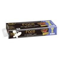 洁柔（C&S） BJ168-12 有芯 黑Face 加厚4层 140克*12卷 （单位：提）