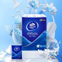 维达（Vinda）V0036C 手帕纸 210*210mm 4层 8张/小包 36小包/条 (单位：条) 白色