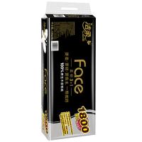 洁柔（C&S） JJ095-11 有芯 黑Face 加厚 4层 180克*10卷 卫生纸 （单位：提）