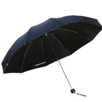 天堂 三折 晴雨伞 61cm*8K  （单位:把） 藏青色