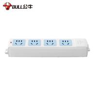 公牛（BULL）  GN-414(新） 插座 四位无线（需自行配电源线和插头） 儿童保护门 持久耐插拔 750度高温阻燃 (单位:个)