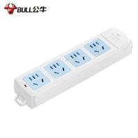 公牛（BULL）  GN-414(新） 插座 四位无线（需自行配电源线和插头） 儿童保护门 持久耐插拔 750度高温阻燃 (单位:个)