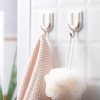 茶花（CHAHUA） 2909 方圆五金强力粘钩 2只/组(单位：组) 白色