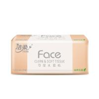 洁柔（C&S） 自然无香可湿水 M号 3层  抽纸 120抽/包 3包/提  （单位:提）