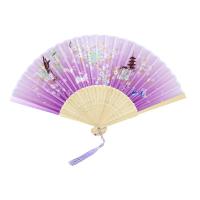 得印（befon） 2843 折叠扇 扇子 6寸 紫色（单位：个）