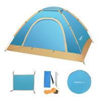 纵贯线（Seashore） ZP-118 双人手抛速开帐篷 200*145*110cm （单位：顶） 蓝色