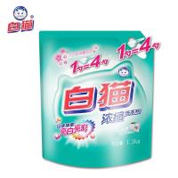 白猫 新浓缩 洗衣粉 新老包装随机发货 1.2kg （单位:袋）