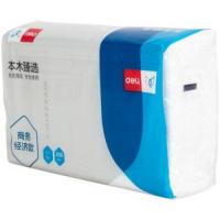 得力（deli）CC1200-02面巾纸软抽 200抽/包  300张 3层  225*230mm 白色(单位：包)白色