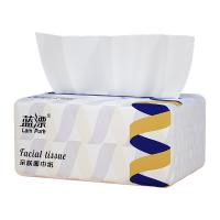 蓝漂（Lam pure） 亲肤面巾纸 原生竹浆 170*140mm*72抽*6包 (单位:组)