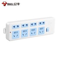 公牛（BULL） GN-403 插座 插排 无线8位带开关 28孔 220V10A(单位：个)