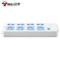 公牛（BULL） GN-403 插座 插排 无线8位带开关 28孔 220V10A(单位：个)