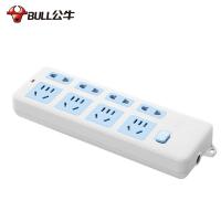 公牛（BULL） GN-403 插座 插排 无线8位带开关 28孔 220V10A(单位：个)