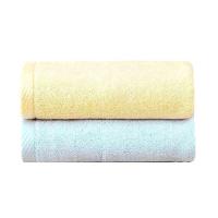 红秀世纺 SF2403-C006A 轻絮时光面巾两件套 30*70cm 2条装 (单位: 套)黄色+蓝色