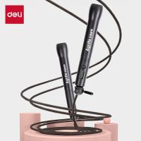 得力（deli）FT129 安格耐特电子计数竞速钢丝跳绳3m(单位：根） 黑