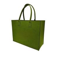 海亚森（HAIYASEN） TK-C-1003  毛毡手提袋  大号 40*30*15cm （单位：个）绿色