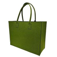 海亚森（HAIYASEN） TK-C-1003  毛毡手提袋  大号 40*30*15cm （单位：个）绿色