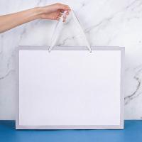 极度空间 可定制 礼品袋手提收纳袋 42*14*32cm (单位: 个)灰白色 可定制logo 起订量5000个
