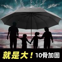 艾逸瑶选YS-1846朋克系列加厚黑胶超大全自动晴雨伞70cm*10k （单位：把）