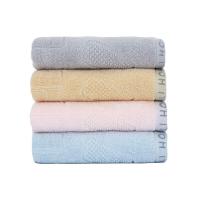三利（SANLI） TD7114 素文字母毛巾 30*60cm（单位:条）颜色随机发货