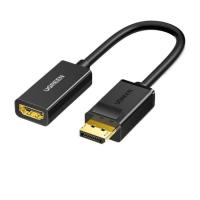 绿联（UGREEN）40362 转换器 DP(公)转HDMI(母) 长25cm 分辨率1080P（单位：个）