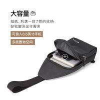 波斯丹顿（BOSTANTEN） B5202081 男士胸包 16*35*7cm 深灰色 (单位:件)
