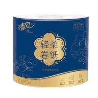 清风（APP） ZS155 卷筒卫生纸(有芯卷纸) 138mm*108mm 4层 155g/卷  18卷/箱 (单位: 箱)