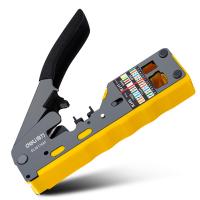 得力（deli） DL381768T 台式网络钳压接七类 140mm  （单位：把） 黄黑