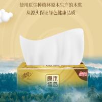 清风 抽纸BR43AOJ4原木金装3层130抽*4包*6提/箱（单位：箱）