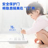 得力（deli） 18210 插排 3+3总控 5米（单位：个）白色