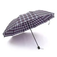 米薇可（MIEIVC） M-003 三折商务格子伞 65CM*10K (单位: 把)颜色随机