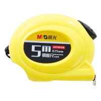 晨光（M&G） AHT99108 自停顿钢卷尺 5m 黄色（单位：个）