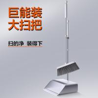 大卫 F7 清扫组合扫把簸箕套装 两件套 不锈钢色（单位：套）